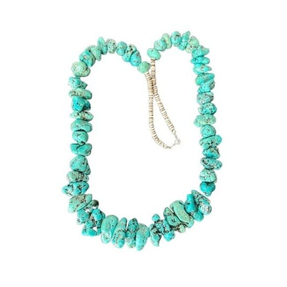 Stunning Turquoise Native American Necklace - Picture 1 of 10